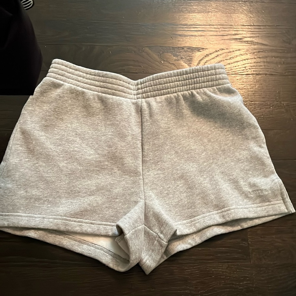 Brand new grey aritzia sweat shorts size xs no tags just didn’t fit